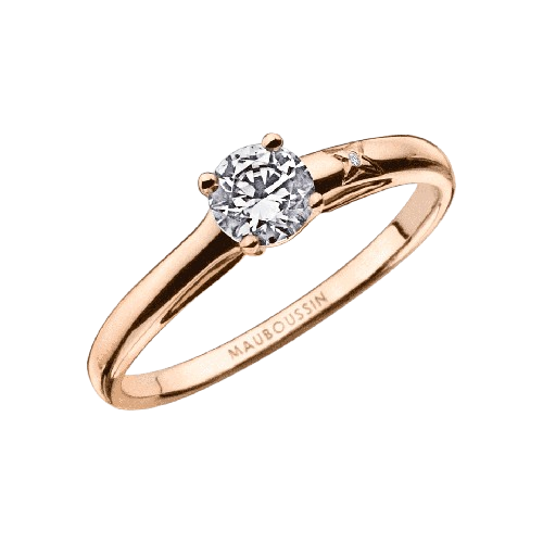 Rose gold ring