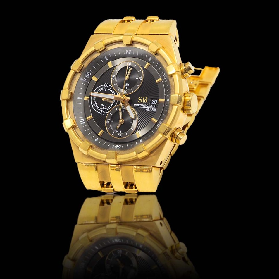 Gold watch